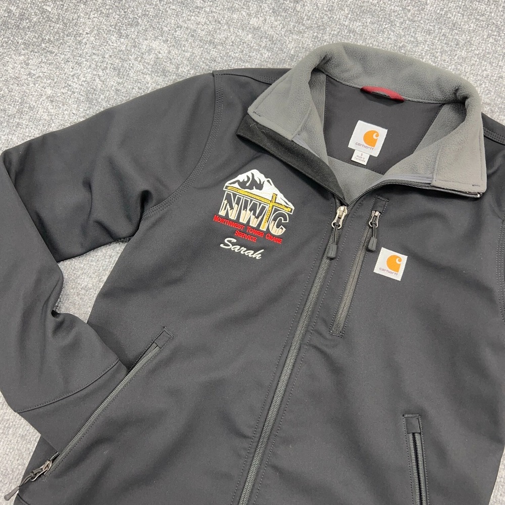 Carhartt Jacket Mens S Rain Defender Relaxed Heavyweight Softshell Fleece Lined